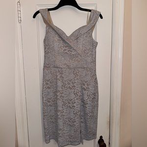 Sparkly Light Blue Dress